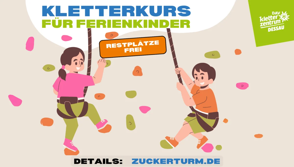 Ferien-Kletterkurs | © Bergfreunde Anhalt Dessau