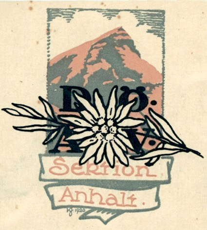DÖAV-Sektion_Anhalt_altes_Logo_1926 | © Bergfreunde Anhalt Dessau DÖAV-Sektion_Anhalt_altes_Logo_1926 | © Bergfreunde Anhalt Dessau