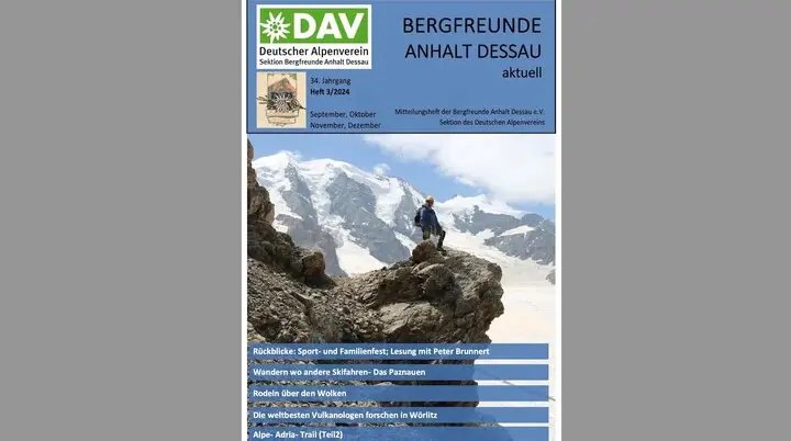 DAV-Dessau_Heft_2024-03_Titel | © Bergfreund Anhalt Dessau e.V.