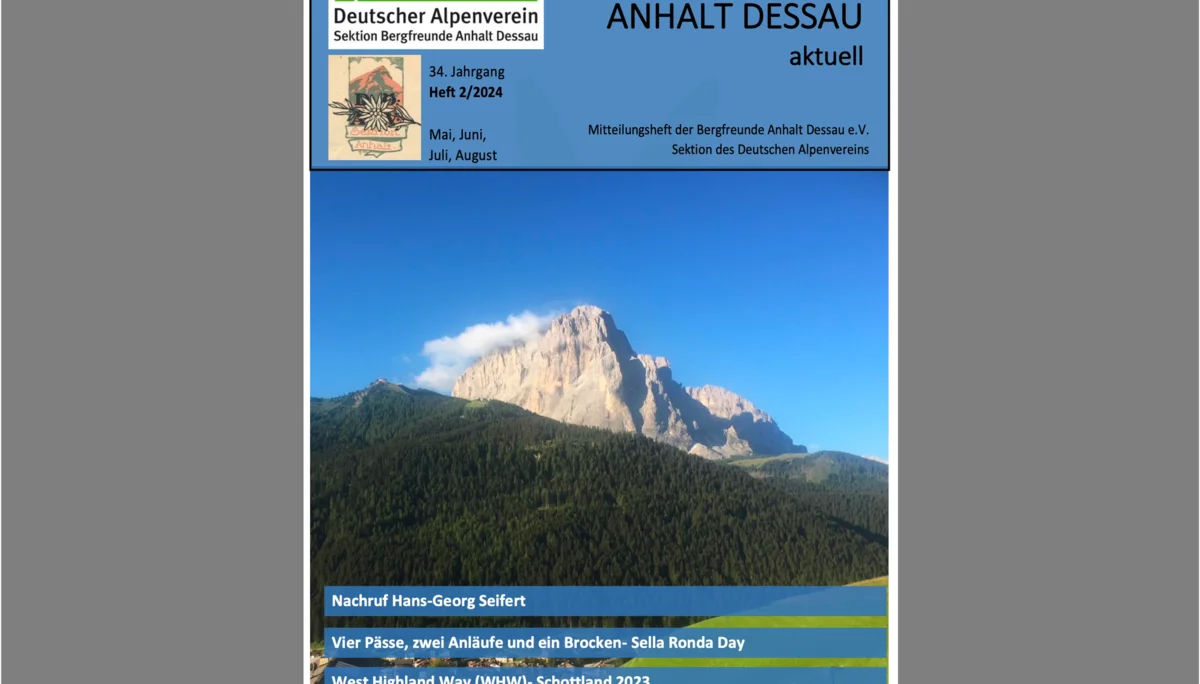 © Bergfreunde Anhalt Dessau