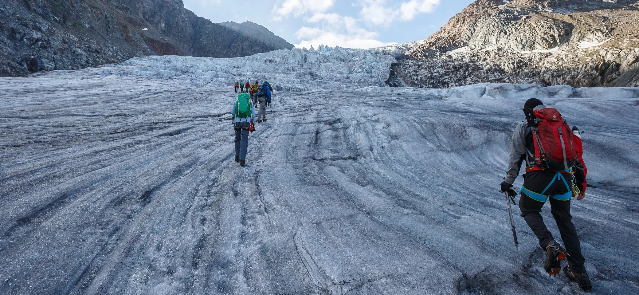 Hochtour: über den Gepatschferner zur Rauhekopfhütte. | © DAV/Marco Kost